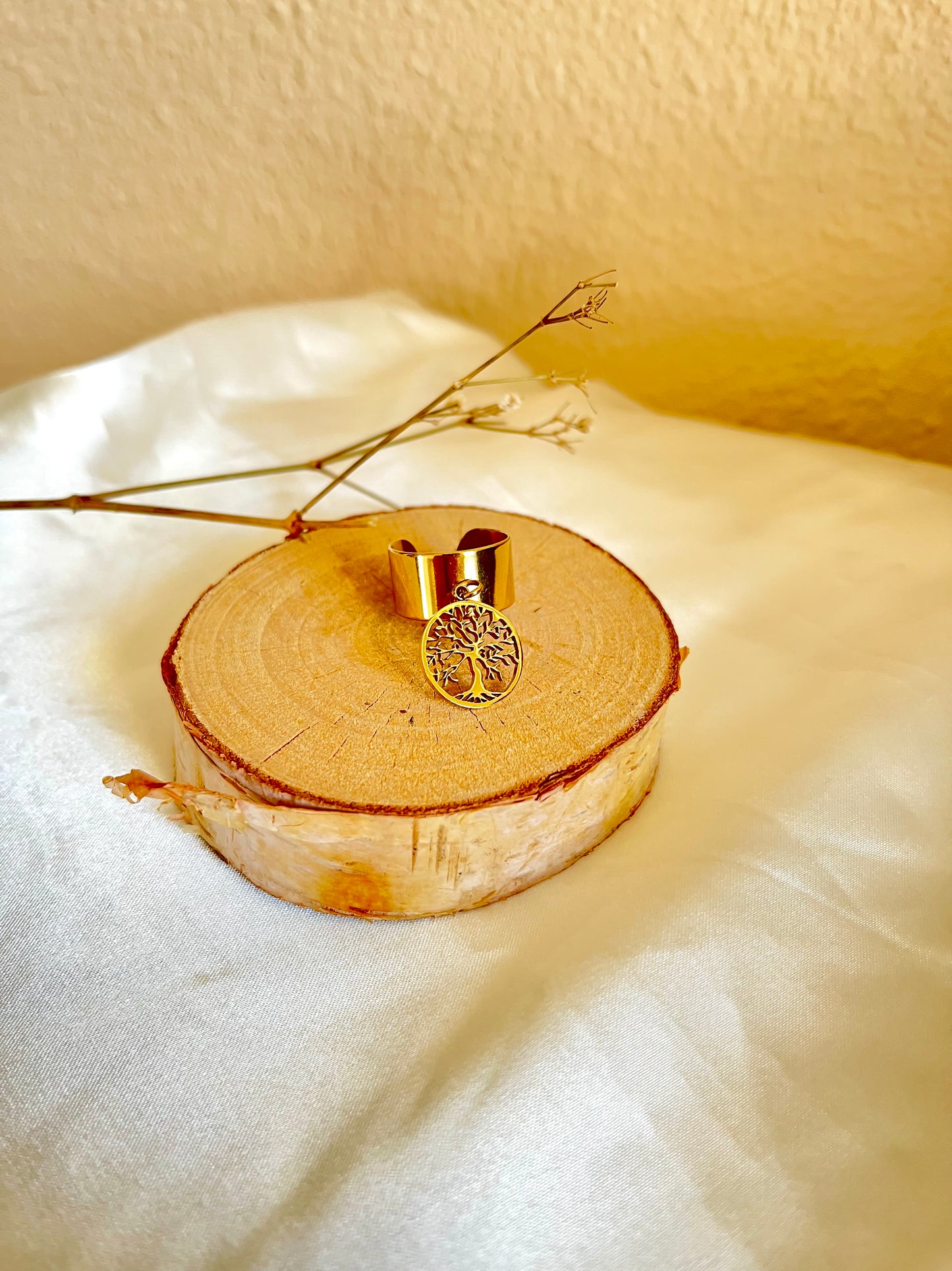 Bague breloque Aurélia argenté