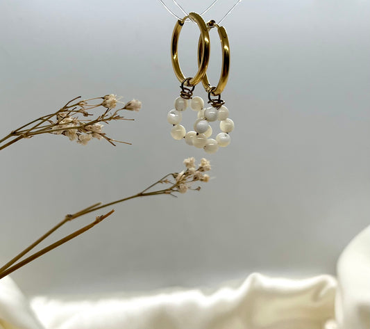 Créoles Lila - interchangeables