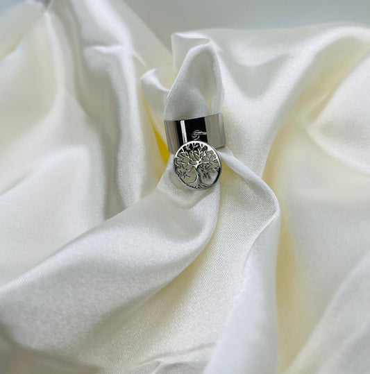 Bague breloque Aurélia argenté