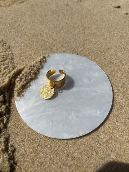 Bague martelée Anna